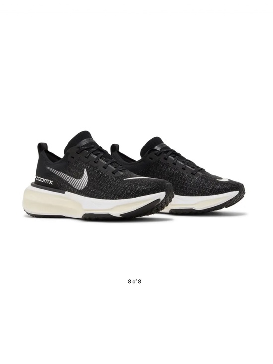 Nike Other - NWT Nike ZoomX Invincible Run Flyknit 3 'Black White'